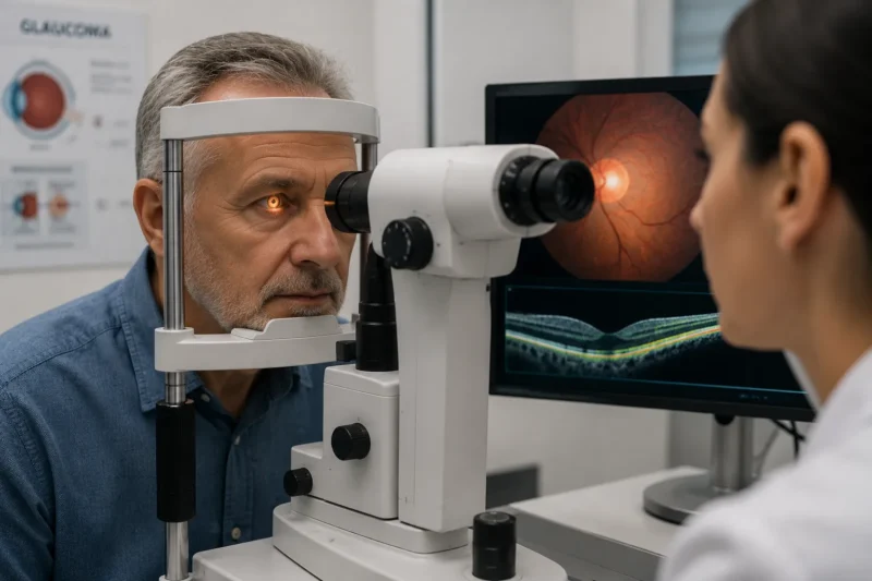 prueba para determinar glaucoma